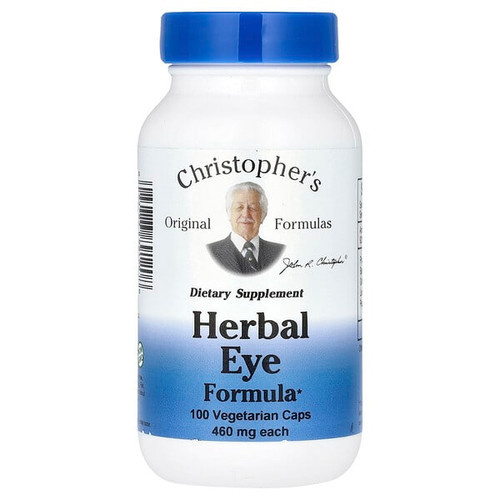<img alt="Christophers Original Formulas, Herbal Eye Formula, 100 Vegetarian Caps" title="Christophers Original Formulas, Herbal Eye Formula, 100 Vegetarian Caps,084783891208"