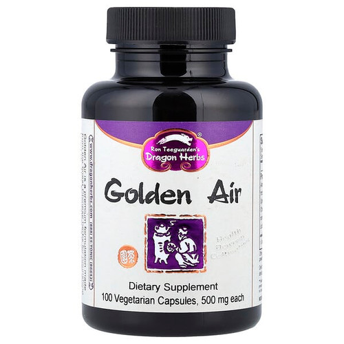 <img alt="Dragon Herbs, Golden Air, 100 Vegetarian Capsules" title="Dragon Herbs, Golden Air, 100 Vegetarian Capsules,679372001511"