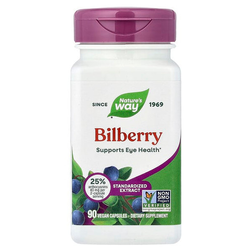 <img alt="Natures Way, Bilberry, 90 Vegan Capsules" title="Natures Way, Bilberry, 90 Vegan Capsules,033674605103"