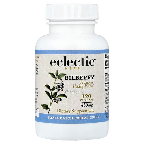 <img alt="Eclectic Herb, Freeze Dried, Bilberry, 120 Veg Caps (450 mg per Capsule)" title="Eclectic Herb, Freeze Dried, Bilberry, 120 Veg Caps (450 mg per Capsule),023363301683"