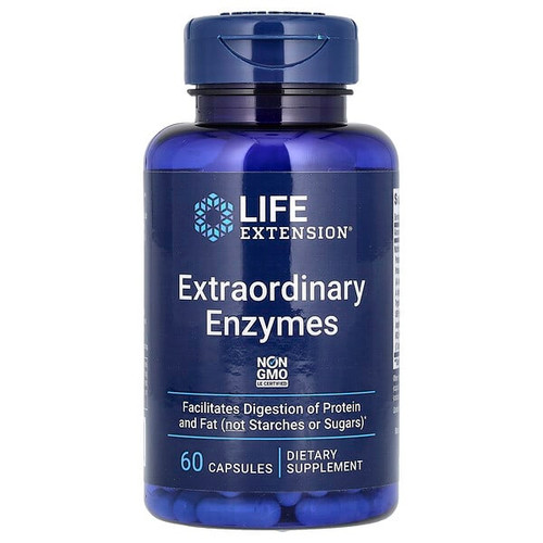 <img alt="Life Extension, Extraordinary Enzymes, 60 Capsules (Discontinued Item)" title="Life Extension, Extraordinary Enzymes, 60 Capsules (Discontinued Item),737870170662"