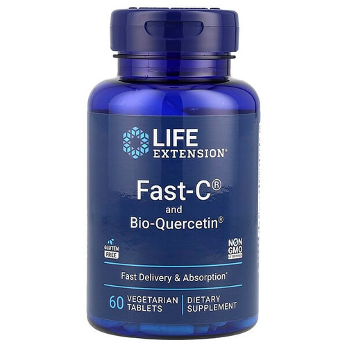 <img alt="Life Extension, Fast-C and Bio-Quercetin, 60 Vegetarian Tablets" title="Life Extension, Fast-C and Bio-Quercetin, 60 Vegetarian Tablets,737870222965"