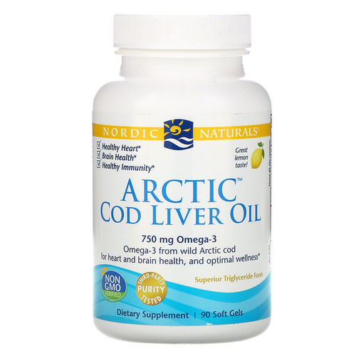 <img alt="Nordic Naturals, Arctic Cod Liver Oil, Lemon, 1000 mg, 90 Soft Gels" title="Nordic Naturals, Arctic Cod Liver Oil, Lemon, 1000 mg, 90 Soft Gels,768990577857"