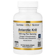 <img alt="California Gold Nutrition, Antarctic Krill Oil, Omega-3 Phospholipids Complex with Astaxanthin, Natural Strawberry and Lemon, 500 mg, 120 Fish Gelatin Softgels" title="California Gold Nutrition, Antarctic Krill Oil, Omega-3 Phospholipids Complex with Astaxanthin, Natural Strawberry and Lemon, 500 mg, 120 Fish Gelatin Softgels,898220011018"