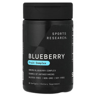 <img alt="Sports Research, Blueberry Fruit Complex, 60 Softgels" title="Sports Research, Blueberry Fruit Complex, 60 Softgels,023249010128"