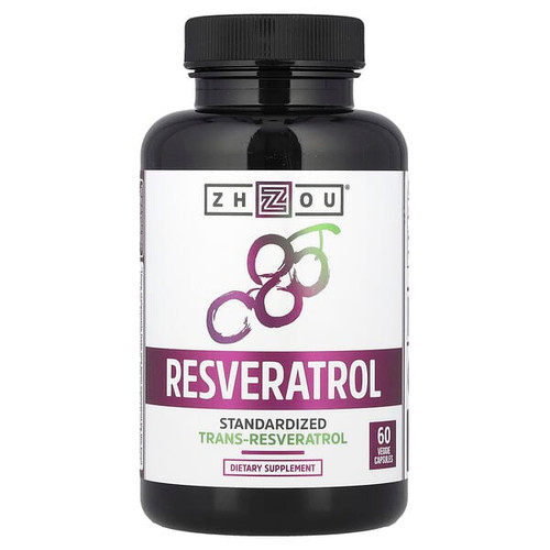 <img alt="Zhou Nutrition, Resveratrol, 60 Veggie Capsules (500 mg per Capsule)" title="Zhou Nutrition, Resveratrol, 60 Veggie Capsules (500 mg per Capsule),859805006294"