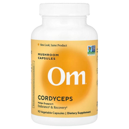 <img alt="Om Mushrooms, Cordyceps, 90 Vegetable Capsules (0.66 g per Capsule)" title="Om Mushrooms, Cordyceps, 90 Vegetable Capsules (0.66 g per Capsule),856210008219"