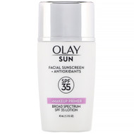 <img alt="Olay, Sun, Facial Sunscreen + Makeup Primer, SPF 35, 1.3 fl oz (40 ml)" title="Olay, Sun, Facial Sunscreen + Makeup Primer, SPF 35, 1.3 fl oz (40 ml),075609197390"
