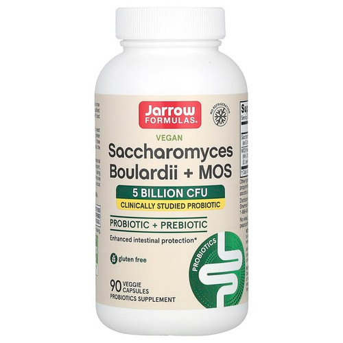<img alt="Jarrow Formulas, Vegan Saccharomyces Boulardii + MOS, 5 Billion CFU, 90 Veggie Capsules" title="Jarrow Formulas, Vegan Saccharomyces Boulardii + MOS, 5 Billion CFU, 90 Veggie Capsules,790011030041"