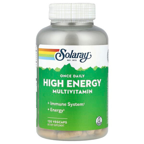 <img alt="Solaray, Once Daily High Energy Multivitamin, 120 VegCaps" title="Solaray, Once Daily High Energy Multivitamin, 120 VegCaps,076280047318"