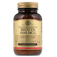 <img alt="Solgar, Biotin, 1,000 mcg, 250 Vegetable Capsules" title="Solgar, Biotin, 1,000 mcg, 250 Vegetable Capsules,033984003125"