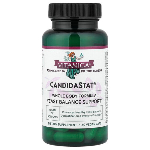 <img alt="Vitanica, CandidaStat, Yeast Balance Support, 60 Vegan Caps" title="Vitanica, CandidaStat, Yeast Balance Support, 60 Vegan Caps,708118020063"