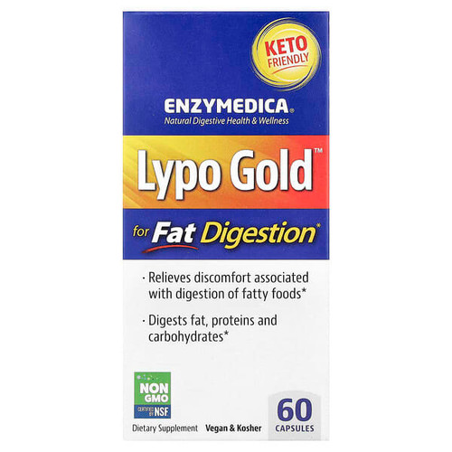 <img alt="Enzymedica, Lypo Gold, For Fat Digestion, 60 Capsules" title="Enzymedica, Lypo Gold, For Fat Digestion, 60 Capsules,670480981306"