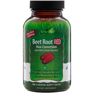 <img alt="Irwin Naturals, Beet Root RED, Max-Conversion with Nitric Oxide Booster, 60 Liquid Soft-Gels" title="Irwin Naturals, Beet Root RED, Max-Conversion with Nitric Oxide Booster, 60 Liquid Soft-Gels,710363591854"