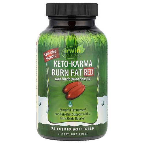 <img alt="Irwin Naturals, Keto-Karma Burn Fat Red, 72 Liquid Soft-Gels" title="Irwin Naturals, Keto-Karma Burn Fat Red, 72 Liquid Soft-Gels,710363598297"
