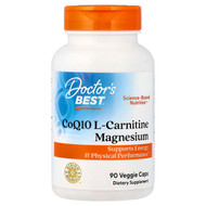 <img alt="Doctors Best, CoQ10 L-Carnitine Magnesium, 90 Veggie Caps" title="Doctors Best, CoQ10 L-Carnitine Magnesium, 90 Veggie Caps,753950004771"