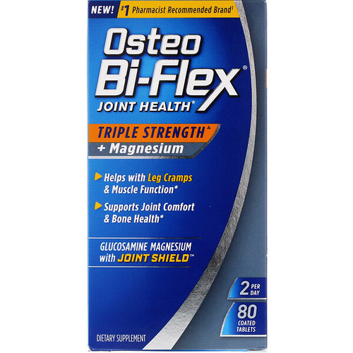 <img alt="Osteo Bi-Flex, Joint Health, Triple Strength + Magnesium, 80 Coated Tablets" title="Osteo Bi-Flex, Joint Health, Triple Strength + Magnesium, 80 Coated Tablets,030768002275"