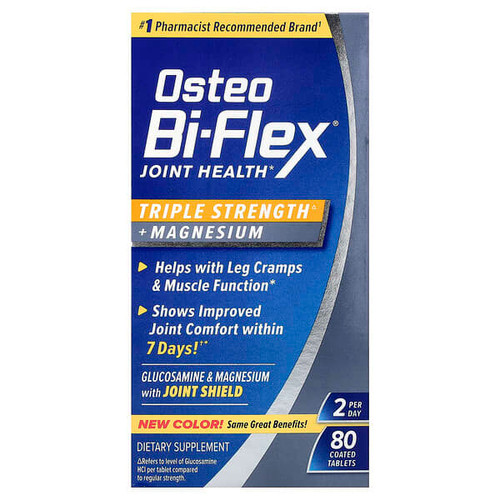 <img alt="Osteo Bi-Flex, Joint Health, Triple Strength + Magnesium, 80 Coated Tablets" title="Osteo Bi-Flex, Joint Health, Triple Strength + Magnesium, 80 Coated Tablets,030768002275"