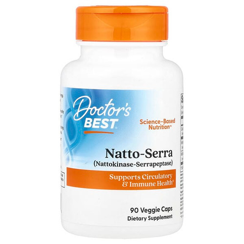 <img alt="Doctors Best, Natto-Serra, 90 Veggie Caps" title="Doctors Best, Natto-Serra, 90 Veggie Caps,753950002944"
