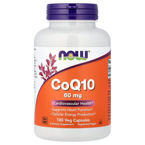 <img alt="NOW Foods, CoQ10, 60 mg, 180 Veg Capsules" title="NOW Foods, CoQ10, 60 mg, 180 Veg Capsules,733739031549"