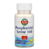 <img alt="KAL, Phosphatidyl Serine 100, 30 Softgels" title="KAL, Phosphatidyl Serine 100, 30 Softgels,021245872320"