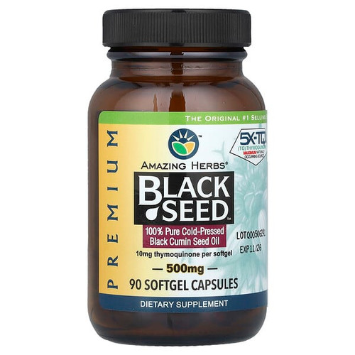 <img alt="Amazing Herbs, Black Seed, 90 Softgel Capsules" title="Amazing Herbs, Black Seed, 90 Softgel Capsules,665231130904"