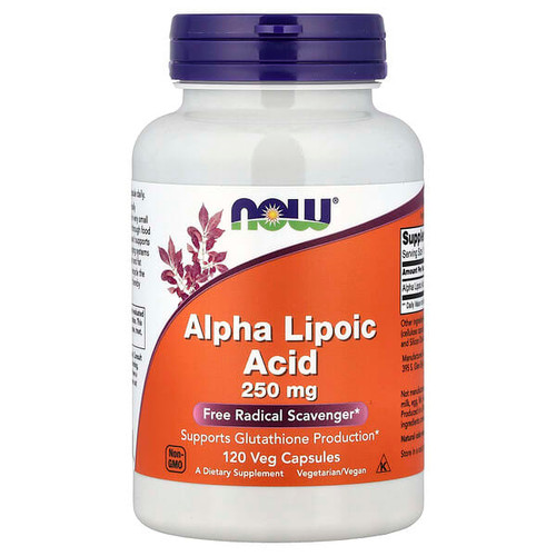 <img alt="NOW Foods, Alpha Lipoic Acid, 250 mg, 120 Veg Capsules" title="NOW Foods, Alpha Lipoic Acid, 250 mg, 120 Veg Capsules,733739030436"