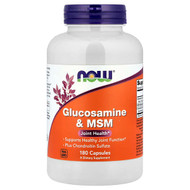 <img alt="NOW Foods, Glucosamine & MSM, 180 Capsules" title="NOW Foods, Glucosamine & MSM, 180 Capsules,733739032799"