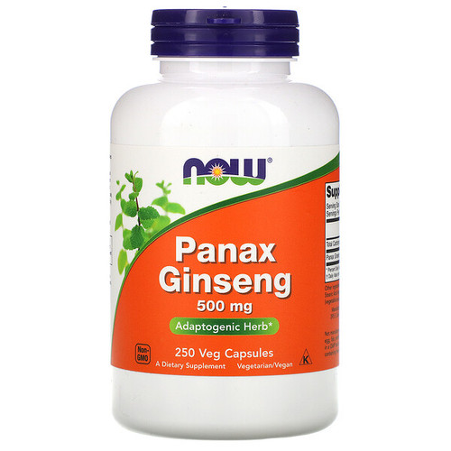 <img alt="Now Foods, Panax  Ginseng, 500 mg, 250 Capsules" title="Now Foods, Panax  Ginseng, 500 mg, 250 Capsules,733739040145"