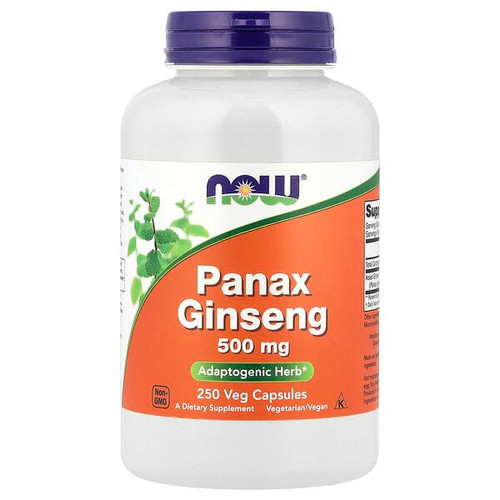 <img alt="NOW Foods, Panax Ginseng, 500 mg, 250 Veg Capsules" title="NOW Foods, Panax Ginseng, 500 mg, 250 Veg Capsules,733739040145"