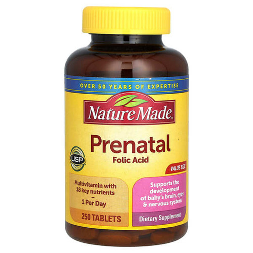 <img alt="Nature Made, Prenatal Folic Acid, 250 Tablets" title="Nature Made, Prenatal Folic Acid, 250 Tablets,031604014353"