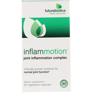 <img alt="FutureBiotics, InflamMotion, Joint Inflammation Complex, 60 Vegetarian Capsules" title="FutureBiotics, InflamMotion, Joint Inflammation Complex, 60 Vegetarian Capsules,049479025183"