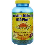 <img alt="Natures Life, Prostate Maintain  600 Plus, 250 Vegetarian Capsules" title="Natures Life, Prostate Maintain  600 Plus, 250 Vegetarian Capsules,040647006164"