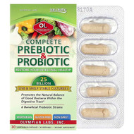 <img alt="Olympian Labs, Complete Prebiotic & Probiotic, 30 Vegetarian Capsules" title="Olympian Labs, Complete Prebiotic & Probiotic, 30 Vegetarian Capsules,710013001221"