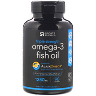 <img alt="Sports Research, Omega-3 Fish Oil, Triple Stength, 1250 mg, 90 Softgels" title="Sports Research, Omega-3 Fish Oil, Triple Stength, 1250 mg, 90 Softgels,023249011835"