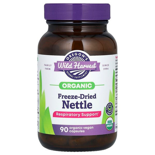 <img alt="Oregons Wild Harvest, Organic Freeze-Dried Nettle, 90 Organic Vegan Capsule (300 mg per Capsule)" title="Oregons Wild Harvest, Organic Freeze-Dried Nettle, 90 Organic Vegan Capsule (300 mg per Capsule),706195000459"