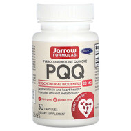 <img alt="Jarrow Formulas, PQQ, 20 mg, 30 Capsules" title="Jarrow Formulas, PQQ, 20 mg, 30 Capsules,790011120322"