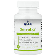 <img alt="Arthur Andrew Medical, Serretia, Pure Serrapeptase, 30 Capsules (125,000 SPU per Capsule)" title="Arthur Andrew Medical, Serretia, Pure Serrapeptase, 30 Capsules (125,000 SPU per Capsule),855571001617"