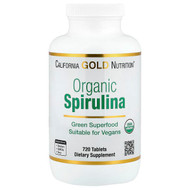 <img alt="California Gold Nutrition, Organic Spirulina, 720 Tablets" title="California Gold Nutrition, Organic Spirulina, 720 Tablets,898220011766"