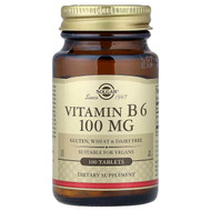 <img alt="Solgar, Vitamin B6, 100 mg, 100 Tablets" title="Solgar, Vitamin B6, 100 mg, 100 Tablets,033984031203"