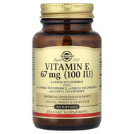 <img alt="Solgar, Vitamin E, 67 mg (100 IU), 100 Softgels" title="Solgar, Vitamin E, 67 mg (100 IU), 100 Softgels,033984034617"