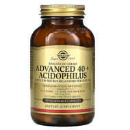 <img alt="Solgar, Advanced 40+ Acidophilus, 120 Vegetable Capsules" title="Solgar, Advanced 40+ Acidophilus, 120 Vegetable Capsules,033984000292"