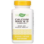 <img alt="Natures Way, Calcium Mag & D Complex, 250 Capsules" title="Natures Way, Calcium Mag & D Complex, 250 Capsules,033674414217"