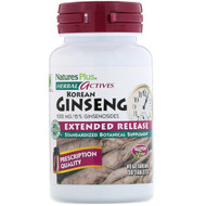 <img alt="Natures Plus, Herbal Actives, Korean Ginseng, Extended Release, 1,000 mg, 30 Vegetarian Tablets" title="Natures Plus, Herbal Actives, Korean Ginseng, Extended Release, 1,000 mg, 30 Vegetarian Tablets,097467073388"