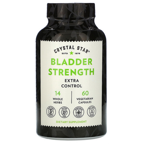 <img alt="Crystal Star, Bladder Strength, 60 Veggie Caps" title="Crystal Star, Bladder Strength, 60 Veggie Caps,867499000221"