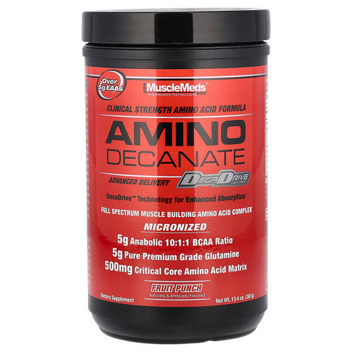 <img alt="MuscleMeds, Amino Decanate, Fruit Punch, 13.4 oz (381 g)" title="MuscleMeds, Amino Decanate, Fruit Punch, 13.4 oz (381 g),891597005482"