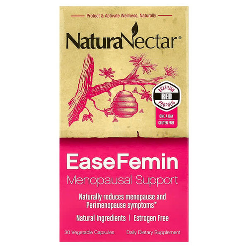 <img alt="NaturaNectar, EaseFemin, Menopausal Support, 30 Vegetable Capsules" title="NaturaNectar, EaseFemin, Menopausal Support, 30 Vegetable Capsules,837654326633"