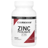 <img alt="Kirkman Labs, Zinc Picolinate, 25 mg, 150 Capsules" title="Kirkman Labs, Zinc Picolinate, 25 mg, 150 Capsules,812325021642"