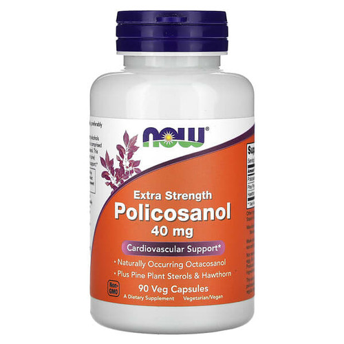 <img alt="NOW Foods, Policosanol, 40 mg, 90 Veg Capsules" title="NOW Foods, Policosanol, 40 mg, 90 Veg Capsules,733739018250"