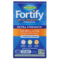 Natures Way, Primadophilus, Fortify, Age 50+ Probiotic, Extra Strength, 30 Vegetarian Capsules